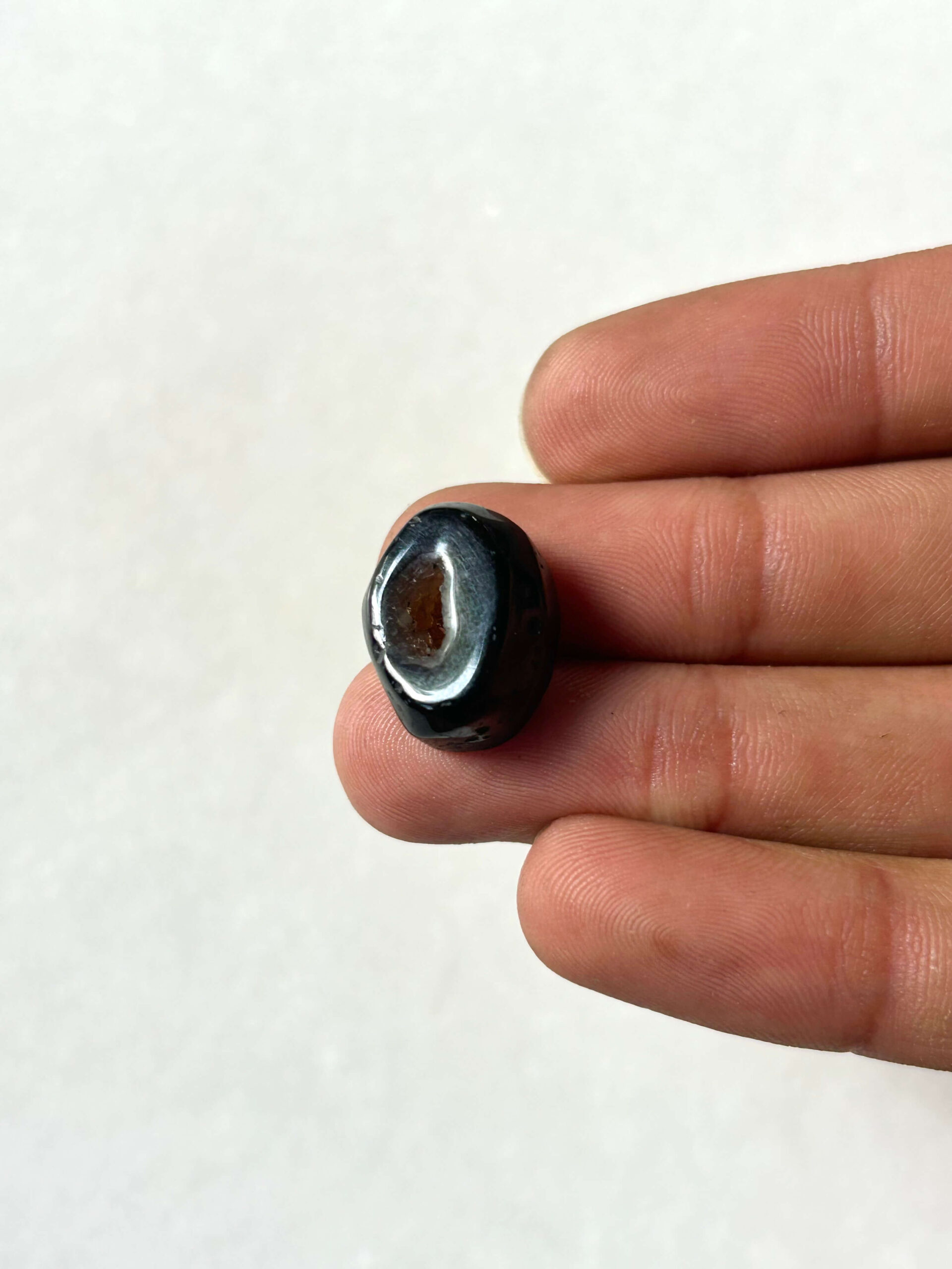 18 mm Agate Cabochon for Macrame