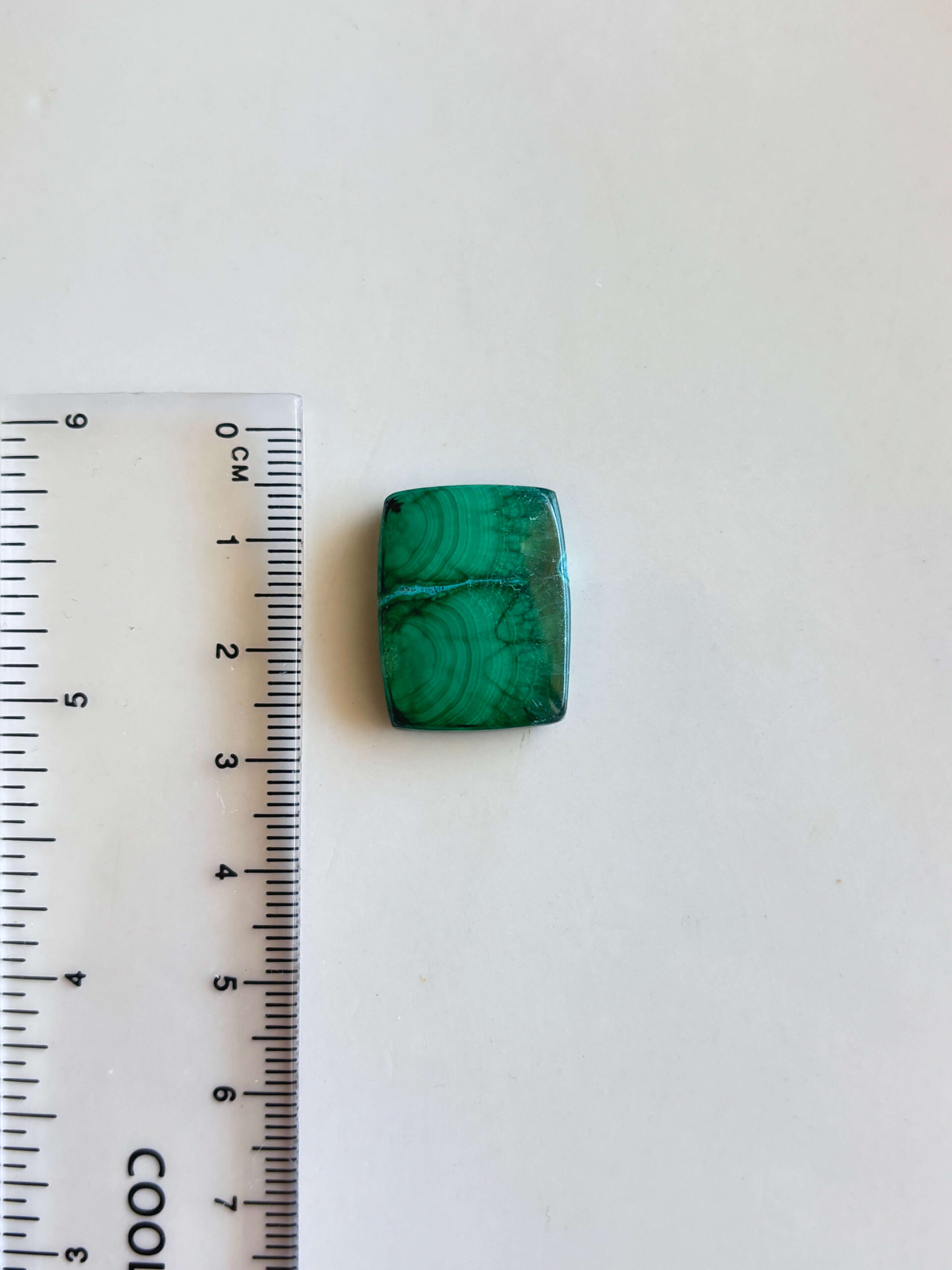 22mm Malachite Stone for Jewellery Projects - Image 2
