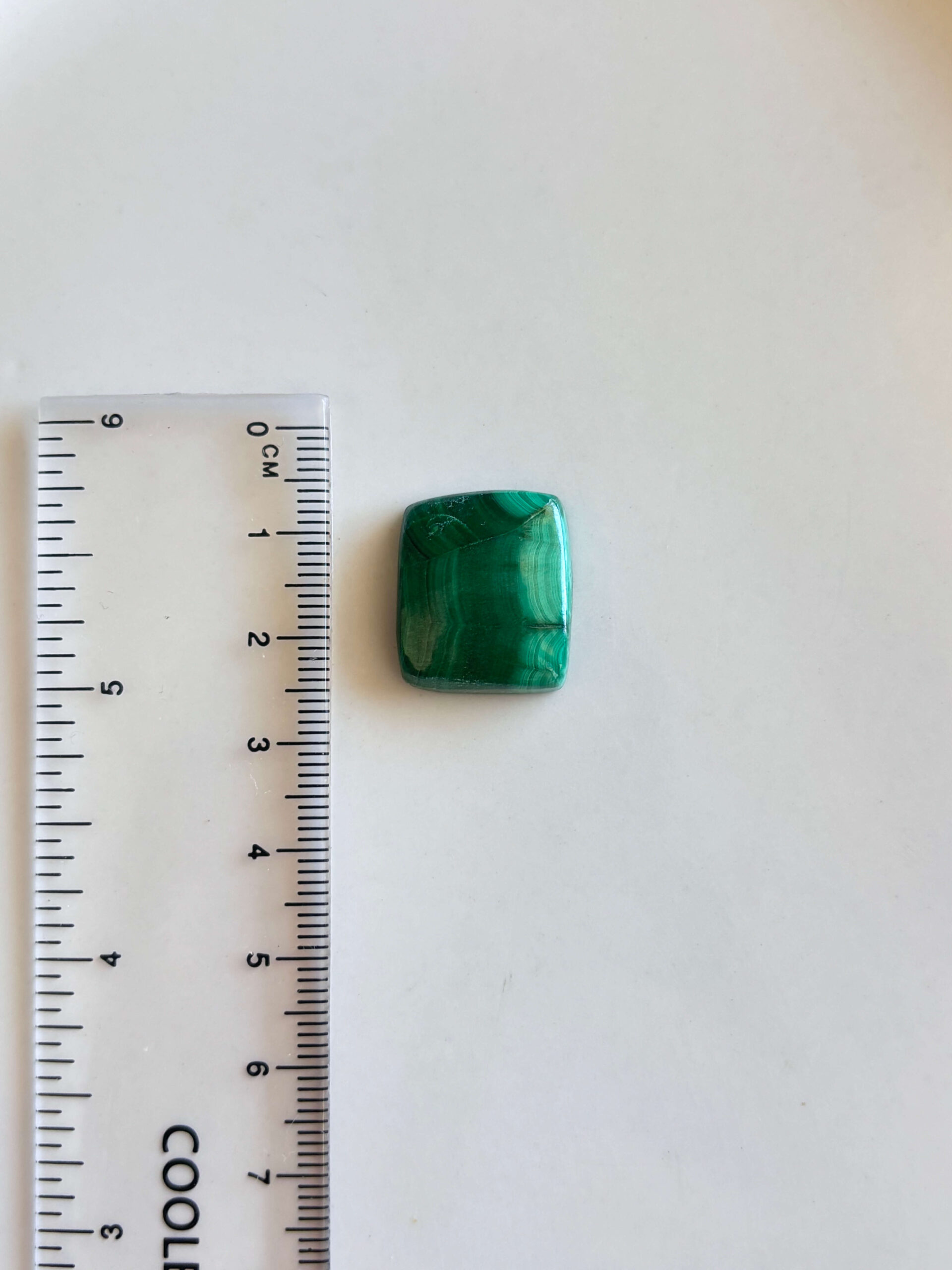19mm Malachite Stone for Macramé - Image 2