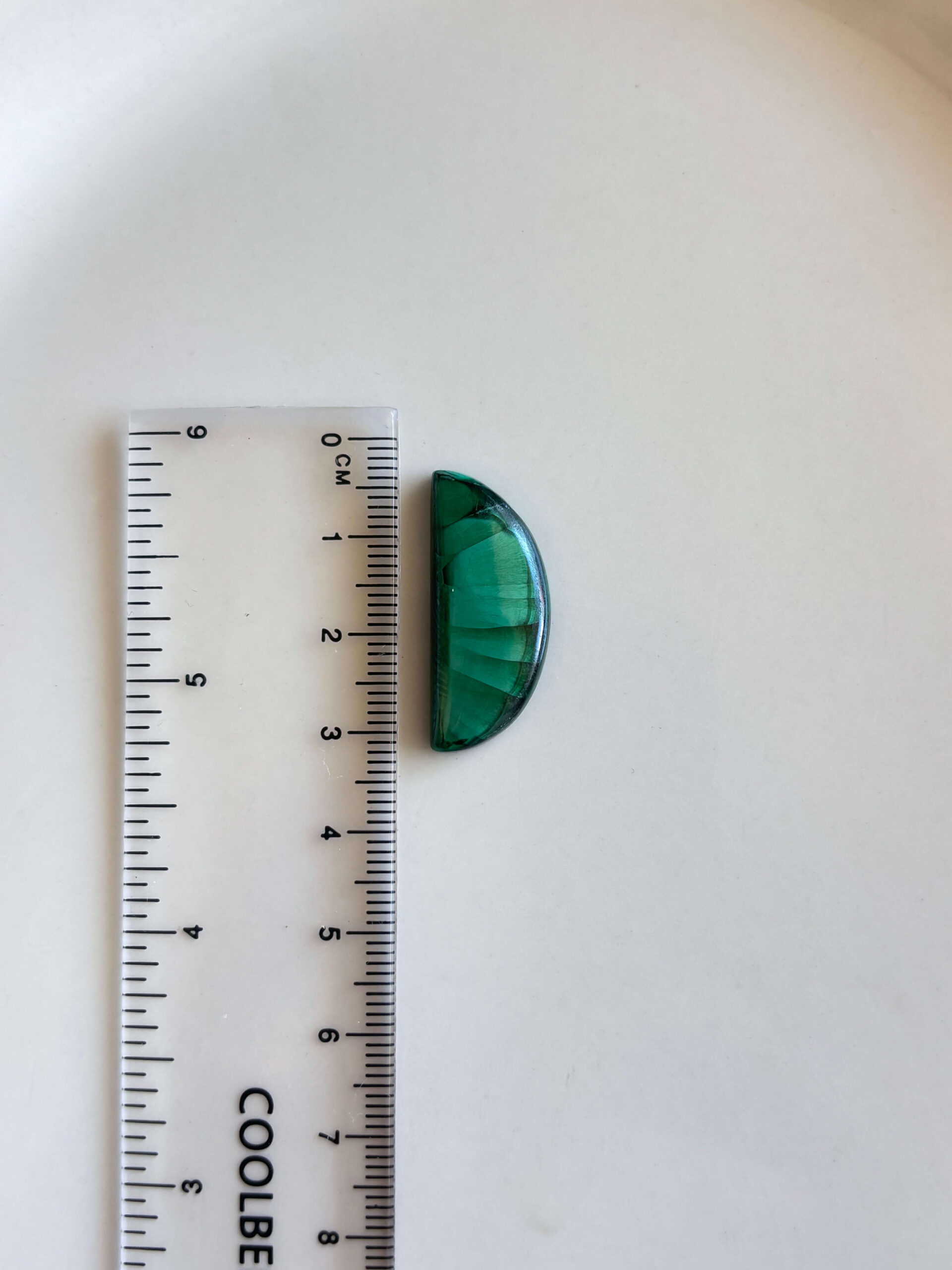 29mm Malachite Stone for Custom Jewellery - Image 2