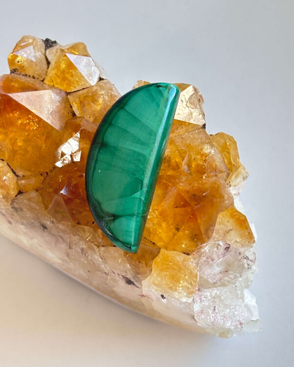 29mm Malachite Stone for Custom Jewellery