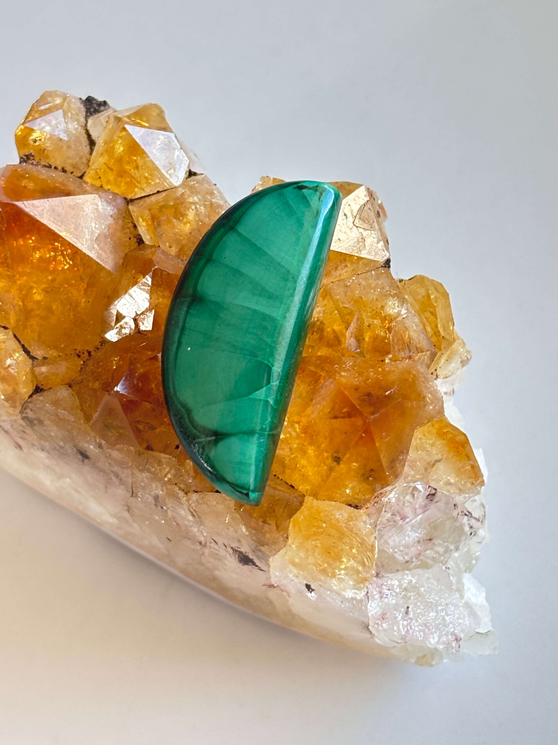 29mm Malachite Stone for Custom Jewellery