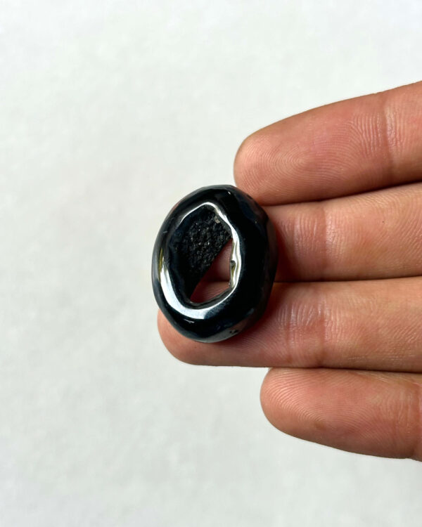 27 mm Agate Cabochon for Macrame