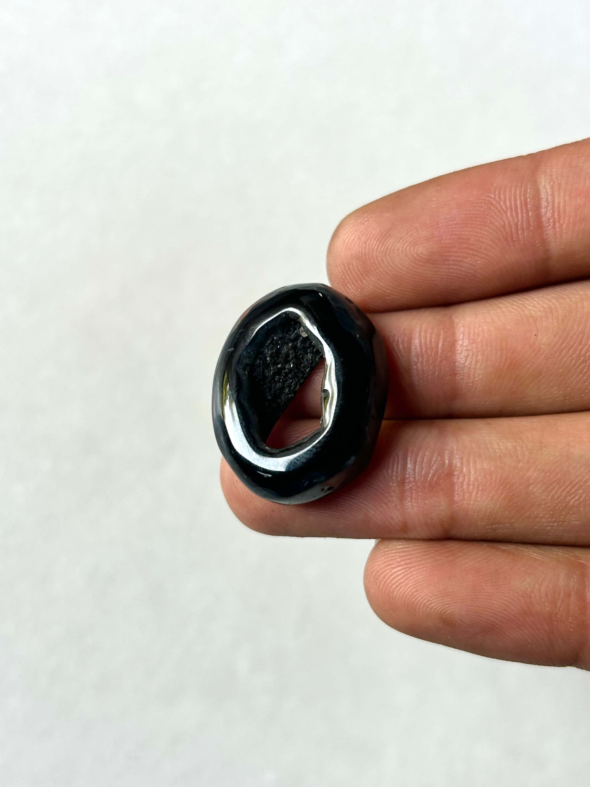 27 mm Agate Cabochon for Macrame