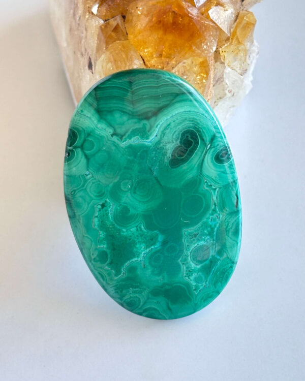 46mm Malachite Stone for Creative Jewellery