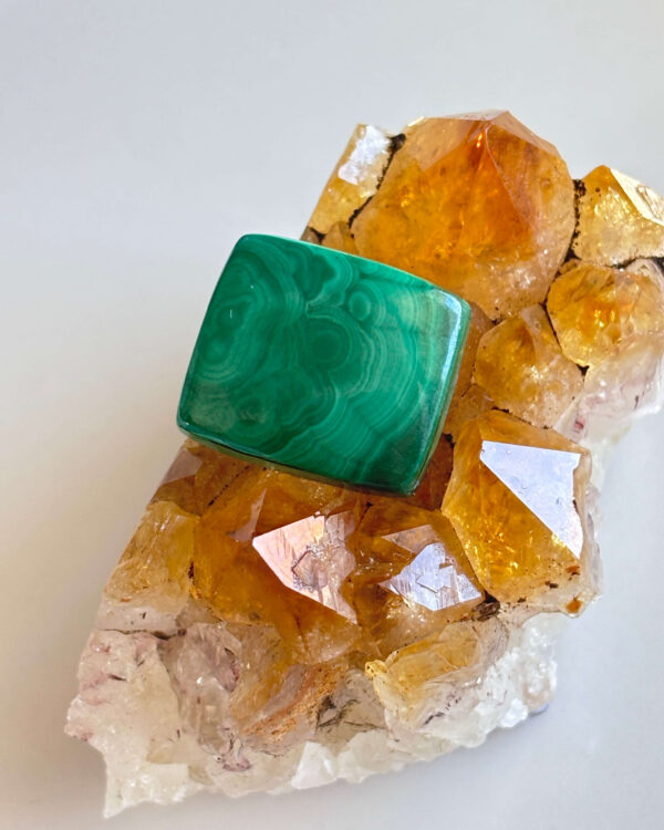 20mm Malachite Gemstone for Handmade Designs