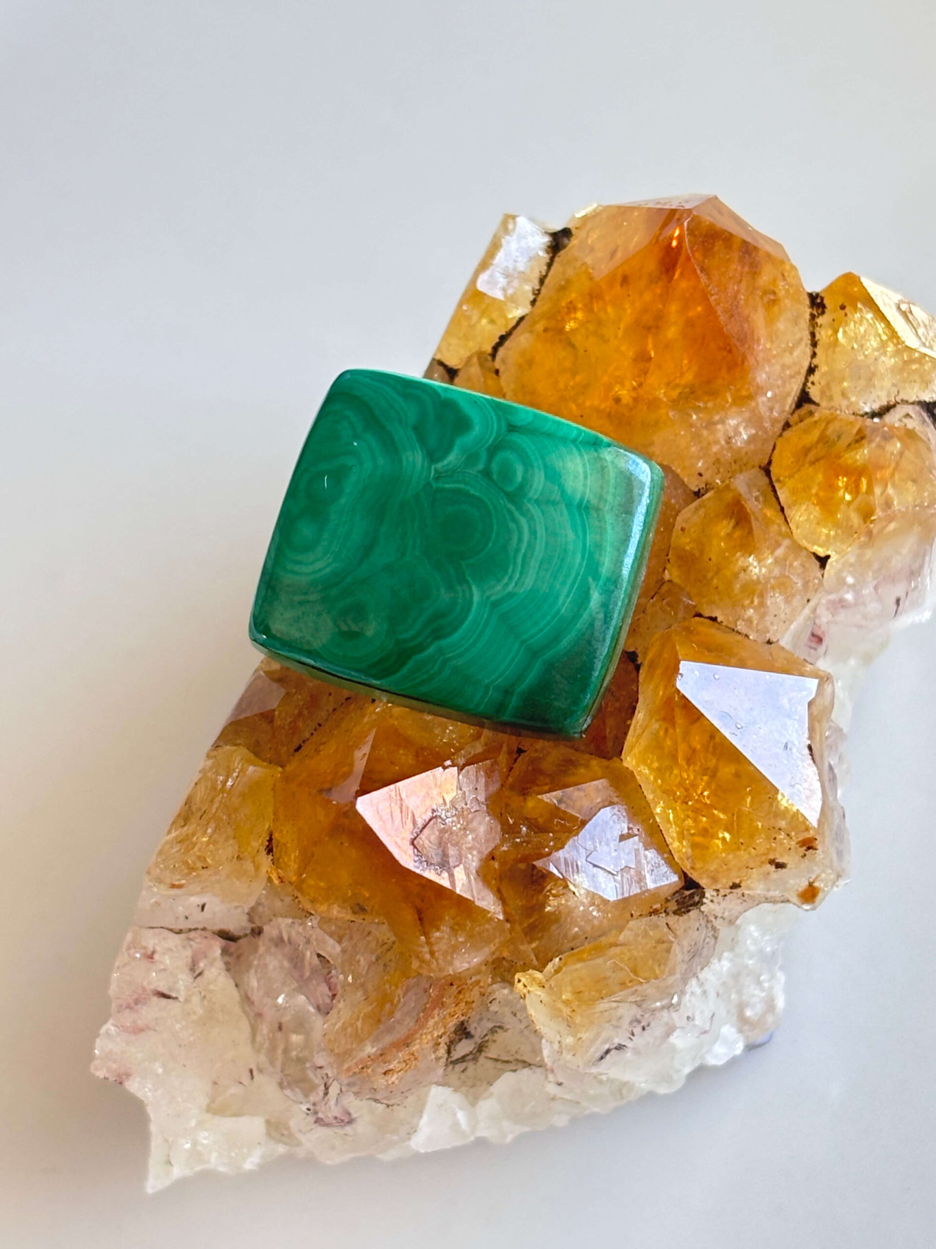 20mm Malachite Gemstone for Handmade Designs