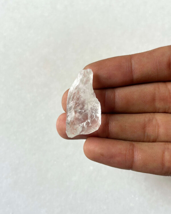 Raw Quartz Stone for Macrame