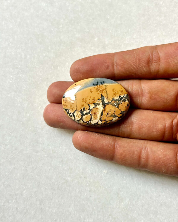 38mm Natural Maligano Jasper Cabochon for Jewelry Making