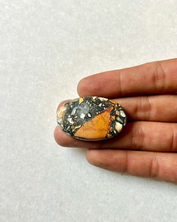 41mm Natural Maligano Jasper Cabochon for Jewelry Making