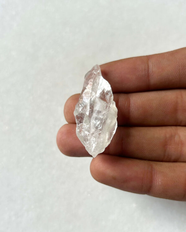 Unpolished Clear Quartz Stone