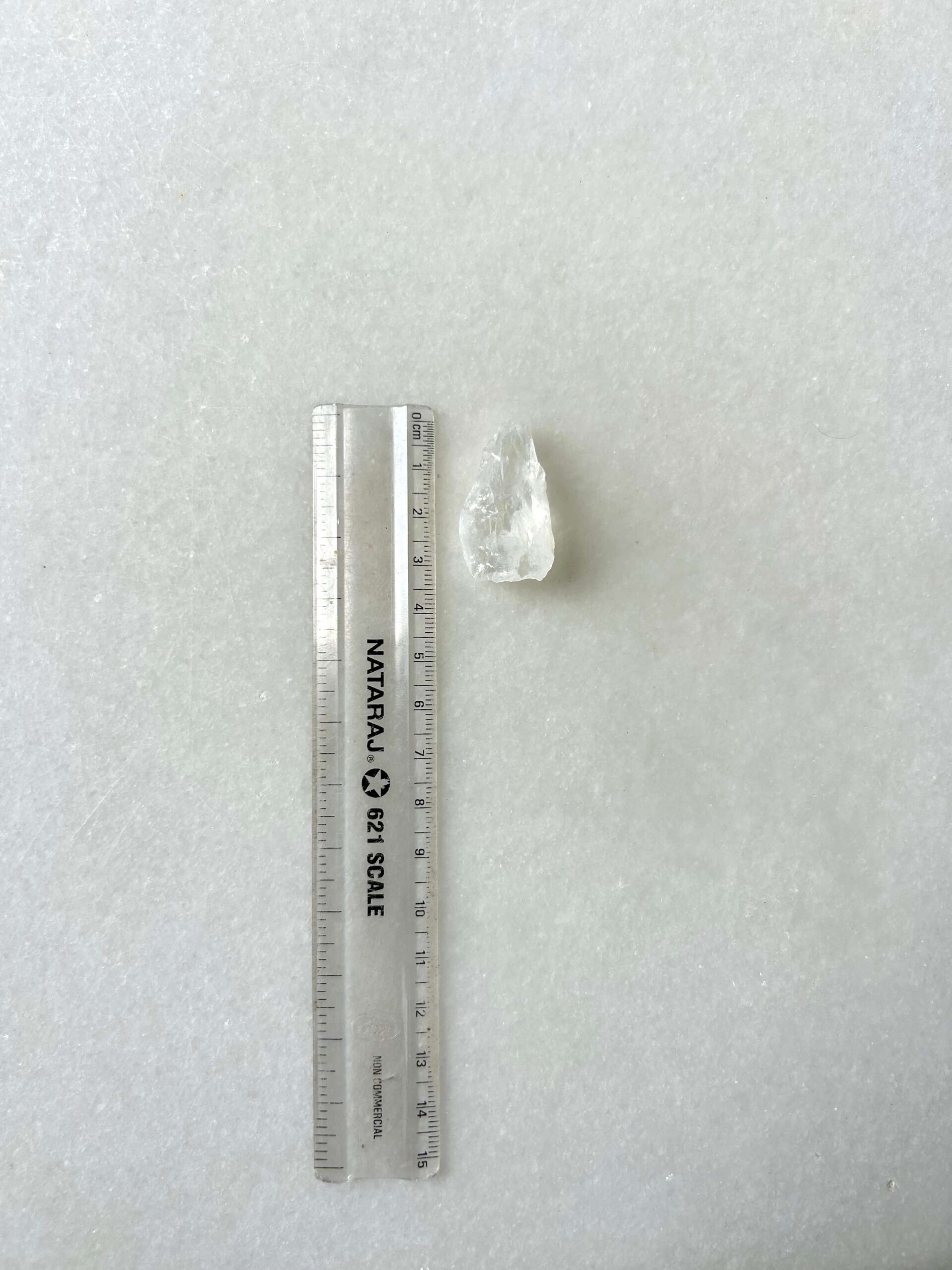 Rough Clear Quartz for Macrame Jewelry - Image 2