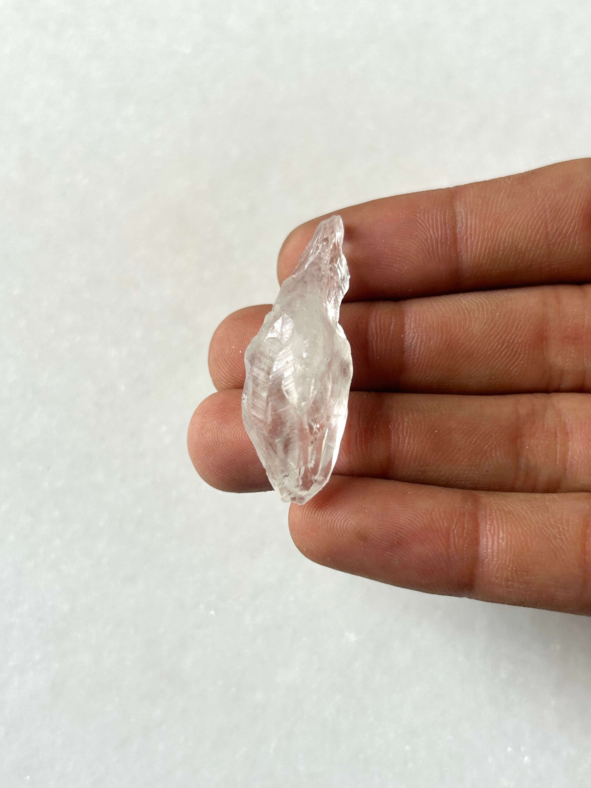 Clear Quartz Crystal in Raw Form