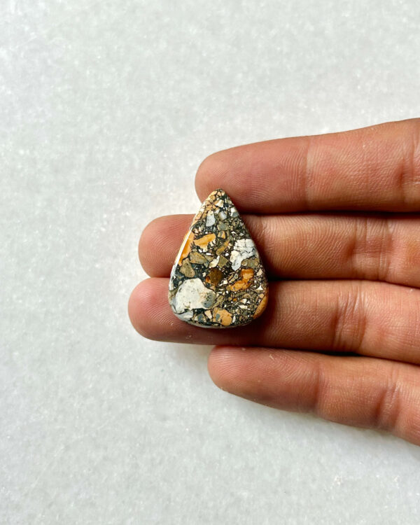 30mm Natural Maligano Jasper Cabochon for Jewelry Making