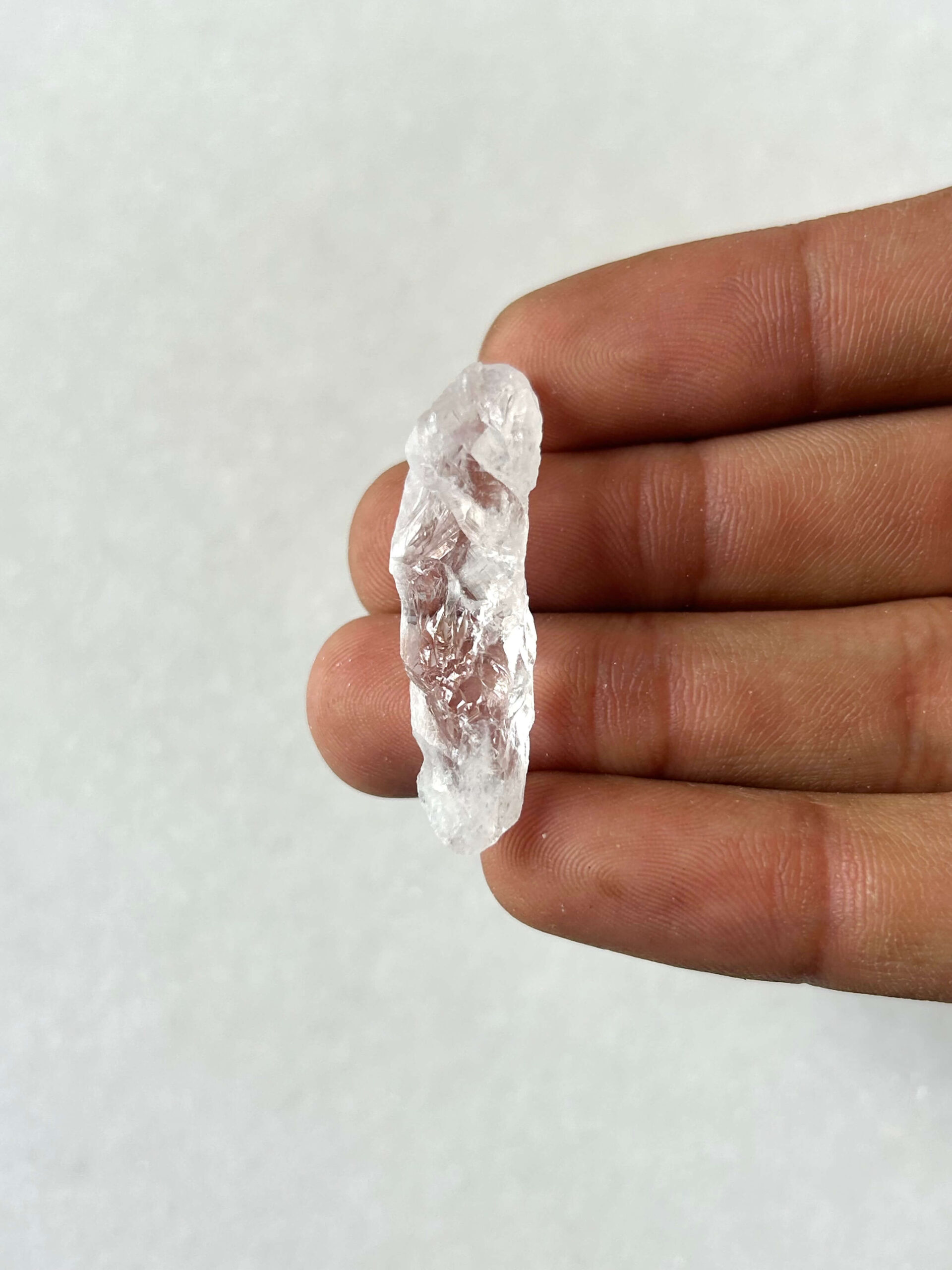 Raw Quartz for Macrame Designs
