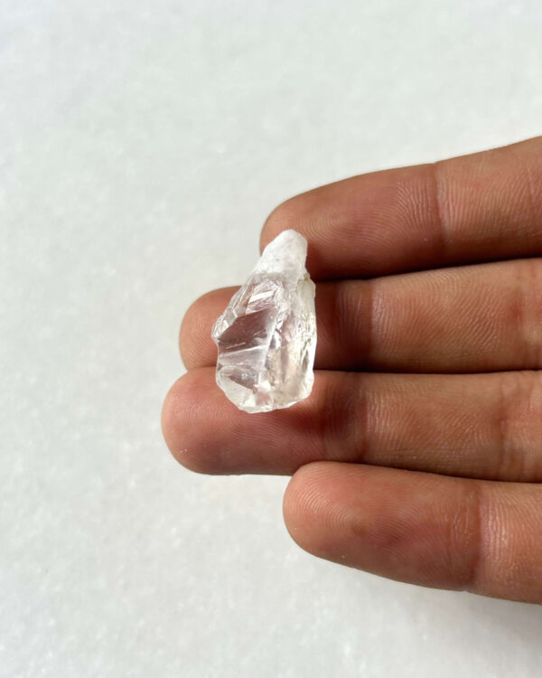Clear Quartz Crystal for Macrame