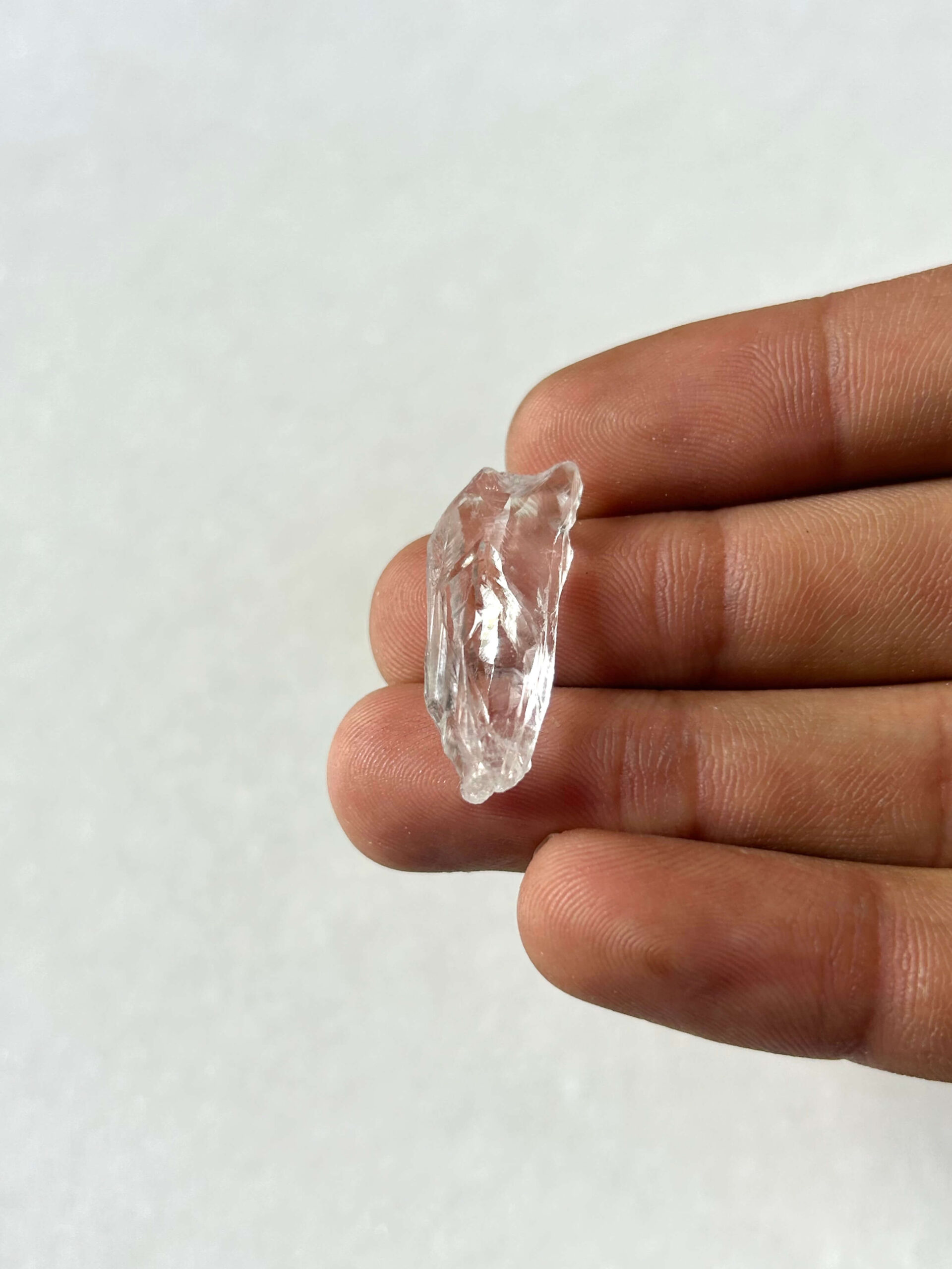 Rough Clear Quartz Jewelry Stone