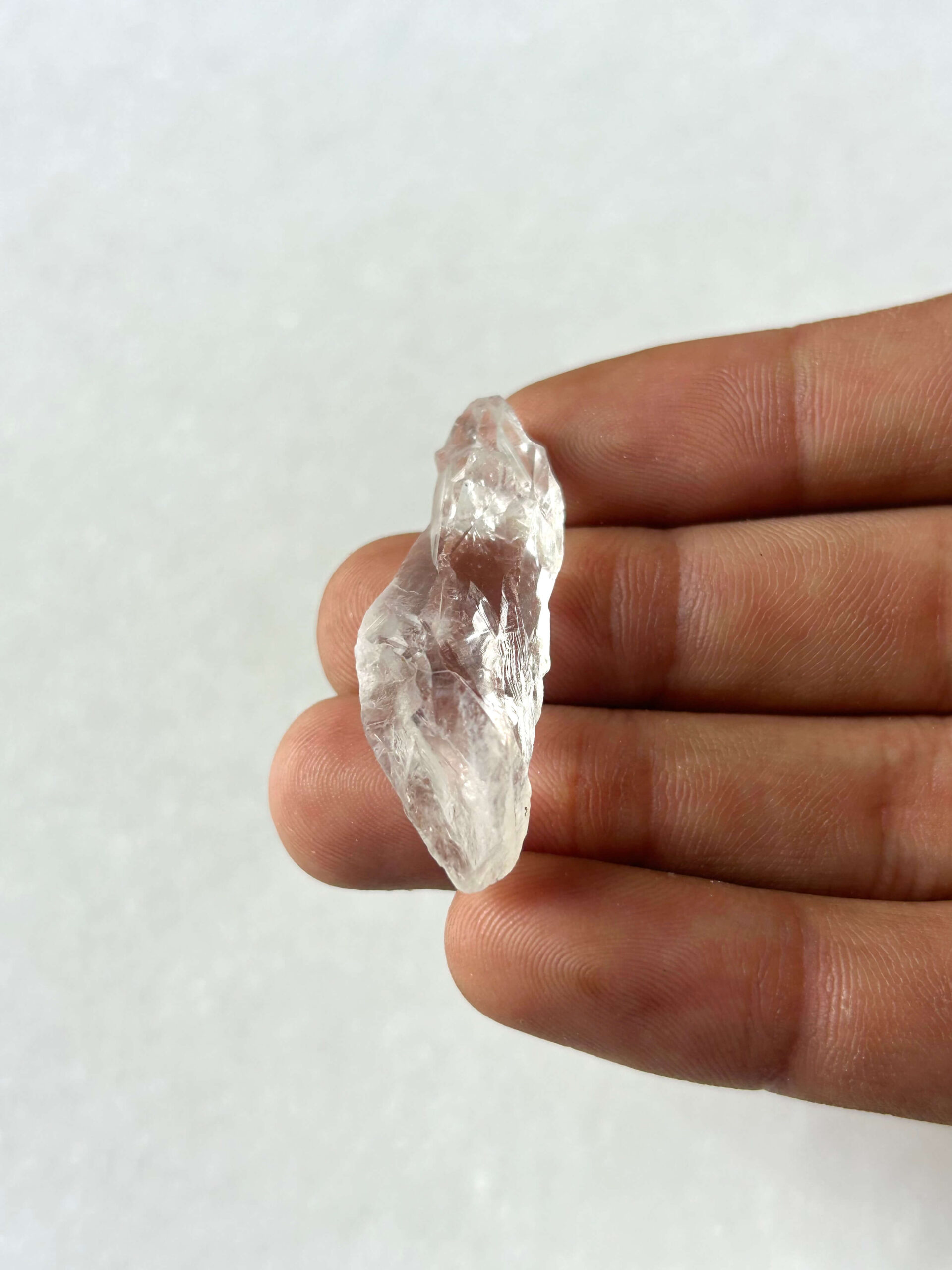 Raw Clear Quartz Crystal Piece