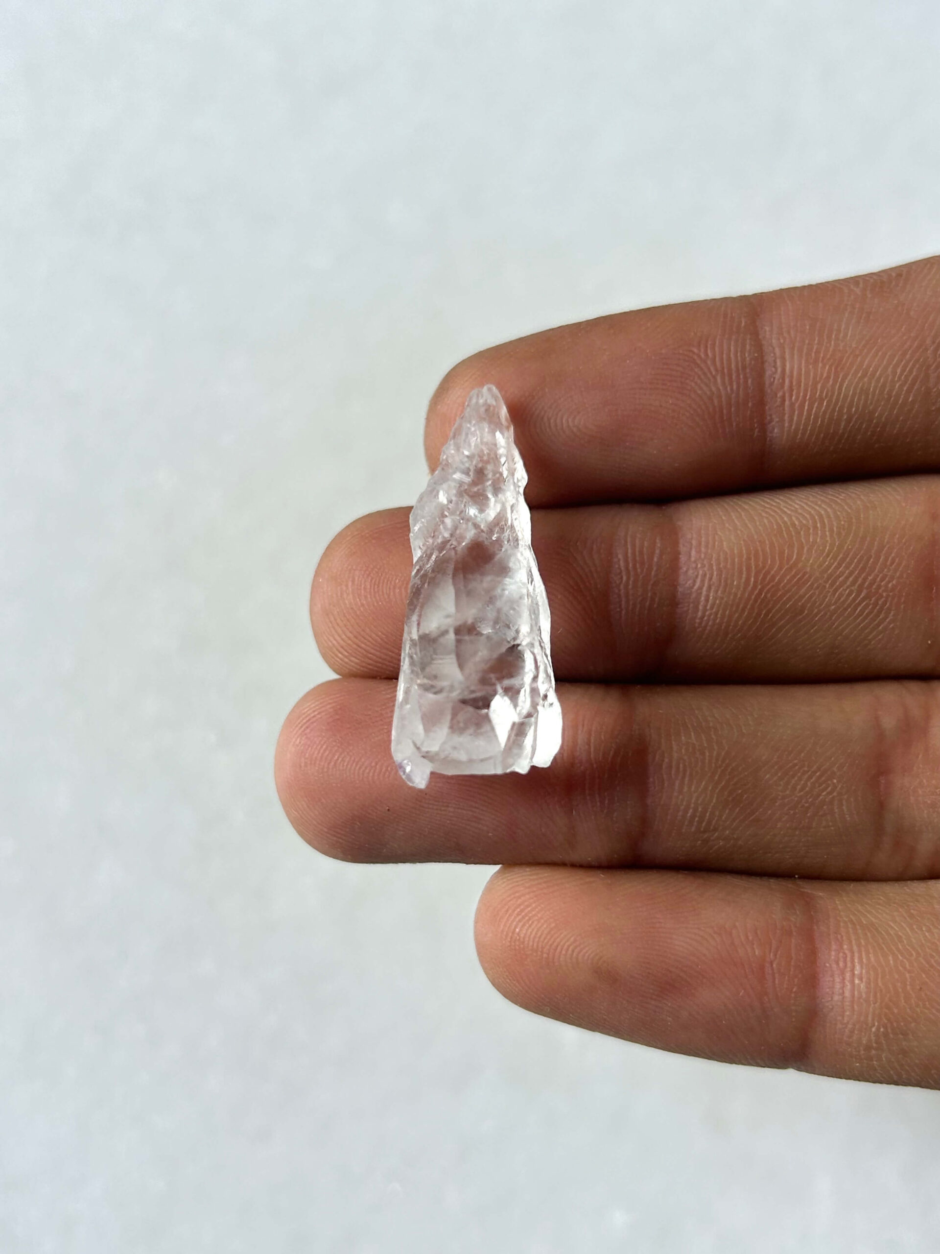 32 mm Rough Clear Quartz Crystal
