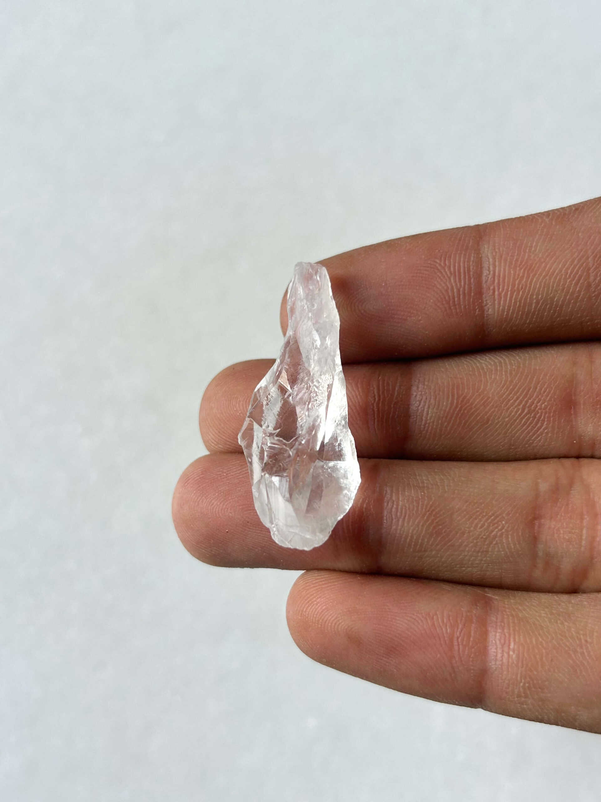 37 mm Clear Quartz Rough Stone