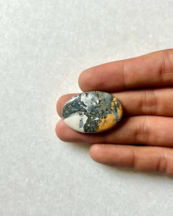 34mm Natural Maligano Jasper Cabochon for Jewelry Making