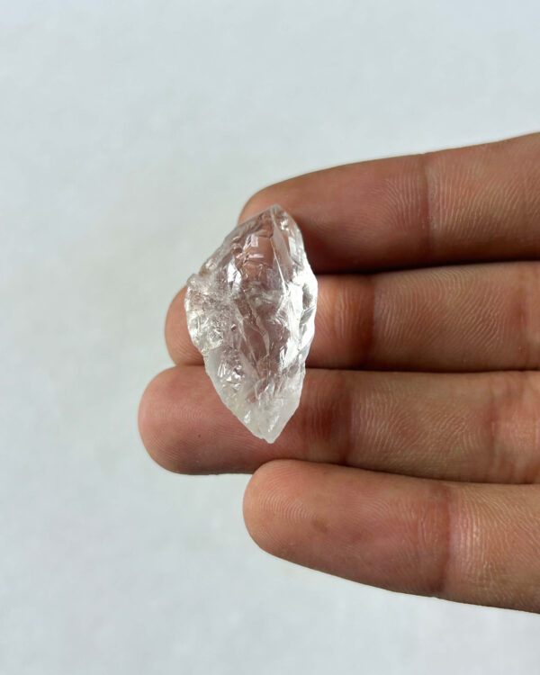 33 mm Raw Clear Quartz for Jewelry Making