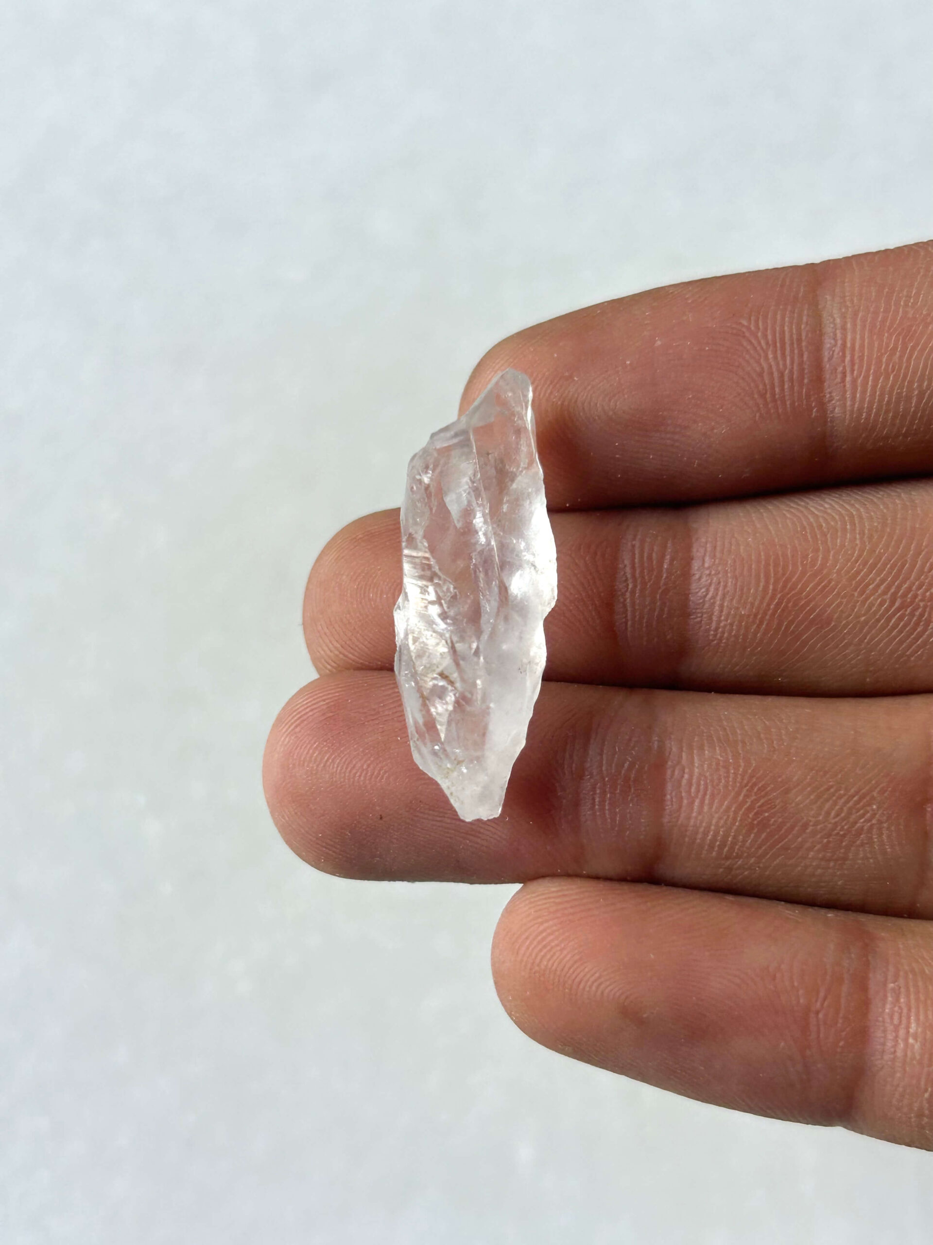 32 mm Rough Clear Quartz Crystal