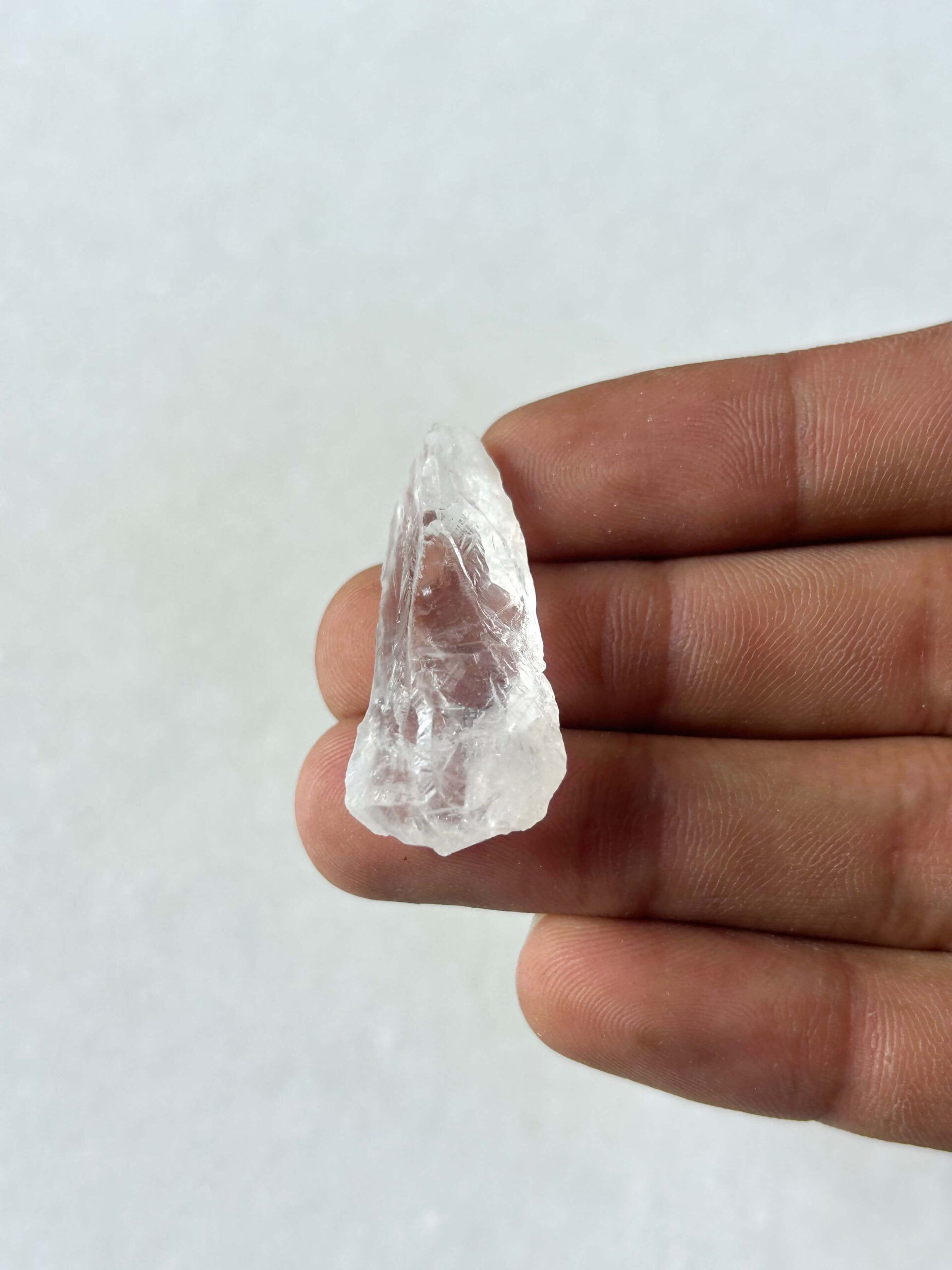 36 mm Clear Quartz Rough Stone