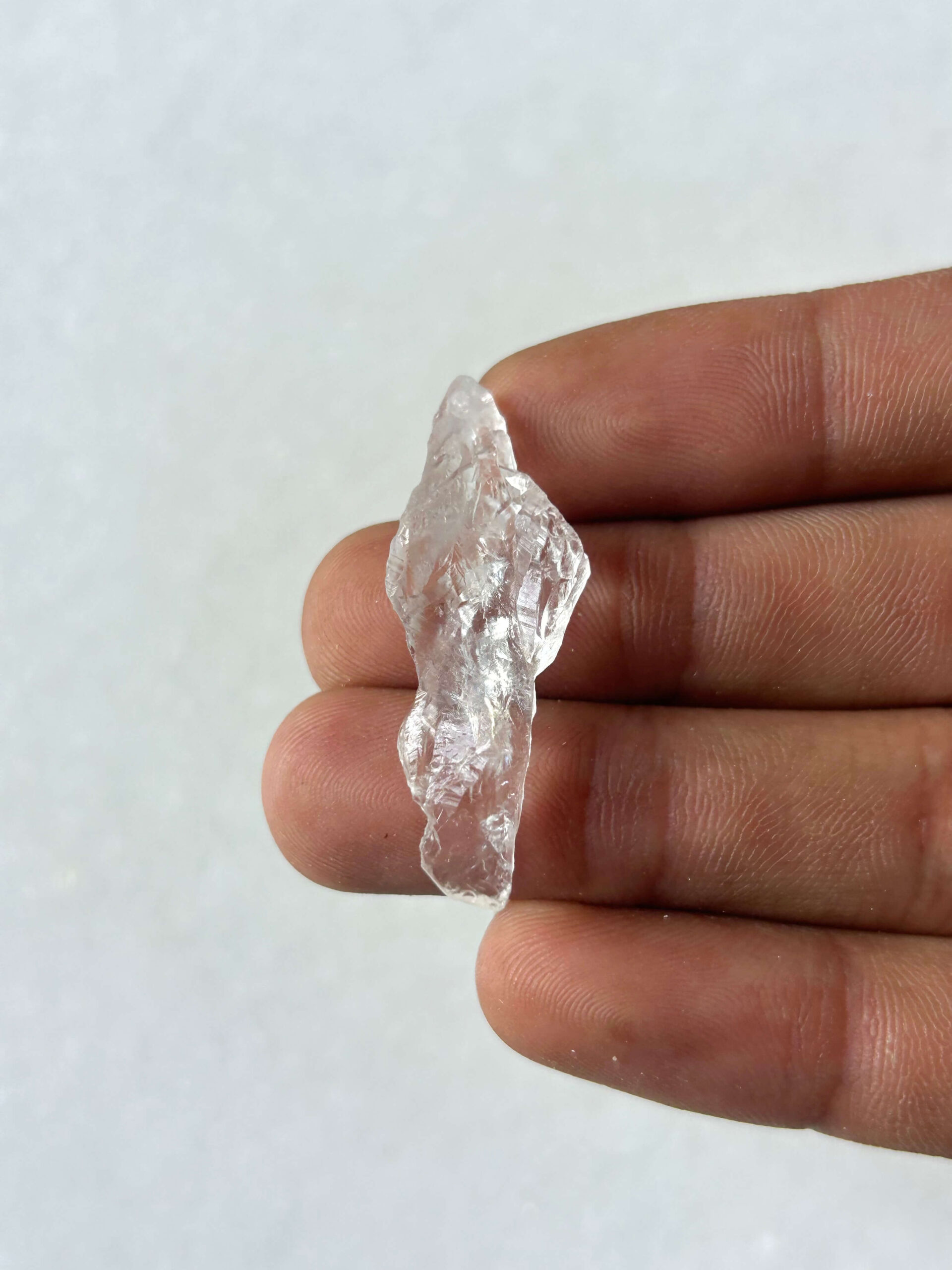 39 mm Rough Clear Quartz Crystal