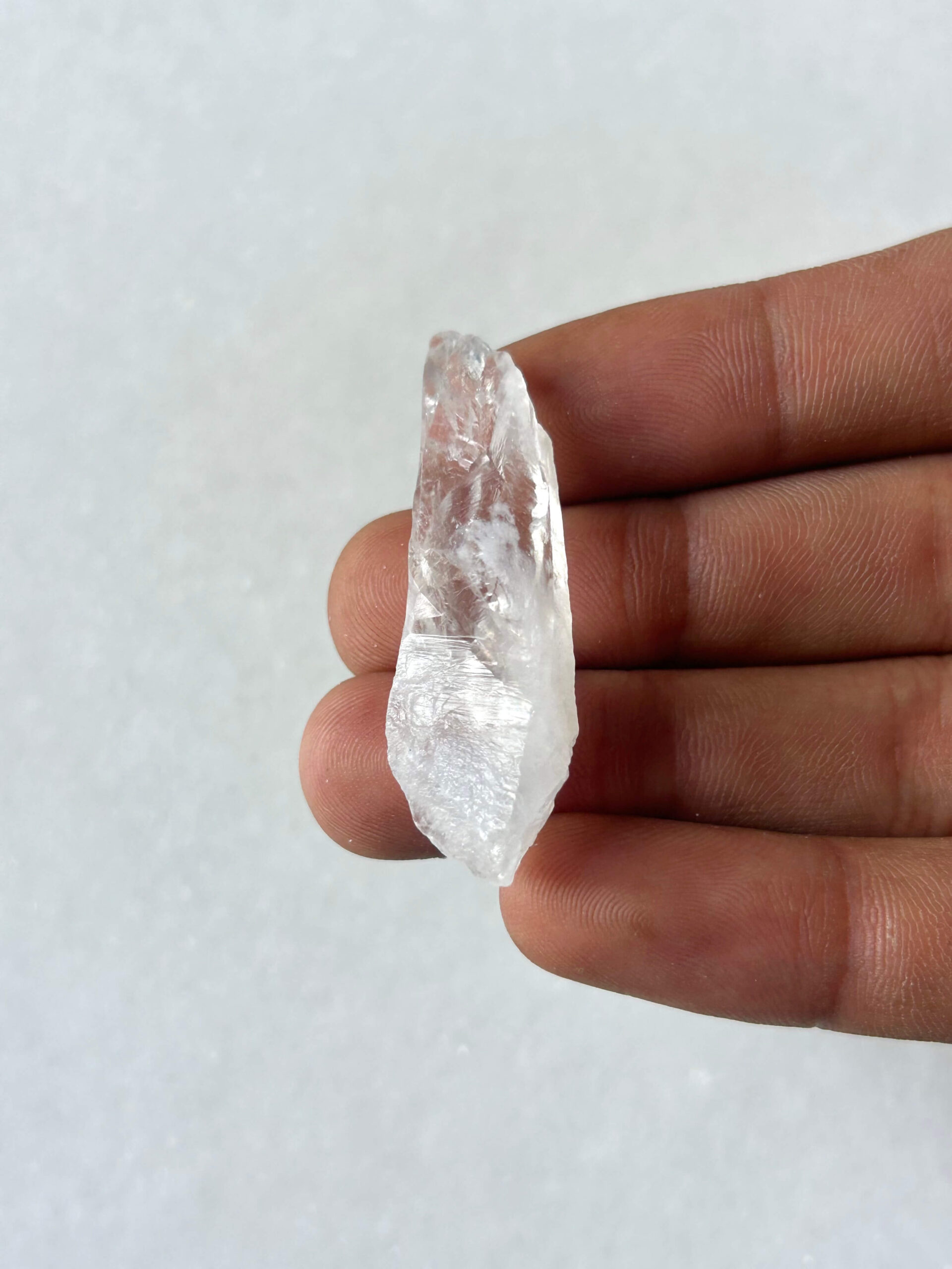 44 mm Clear Quartz Rough Stone