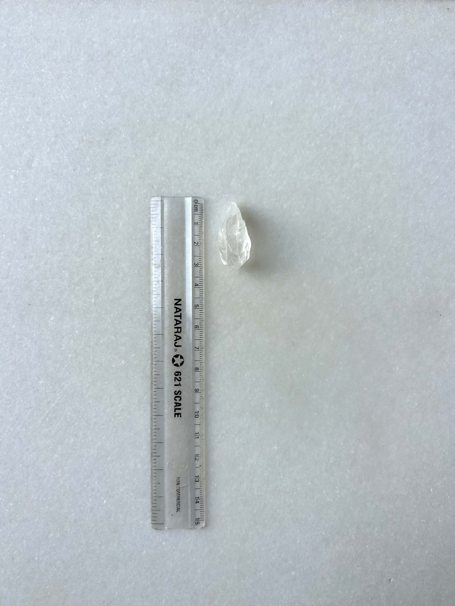34 mm Raw Quartz Stone for Macrame - Image 2