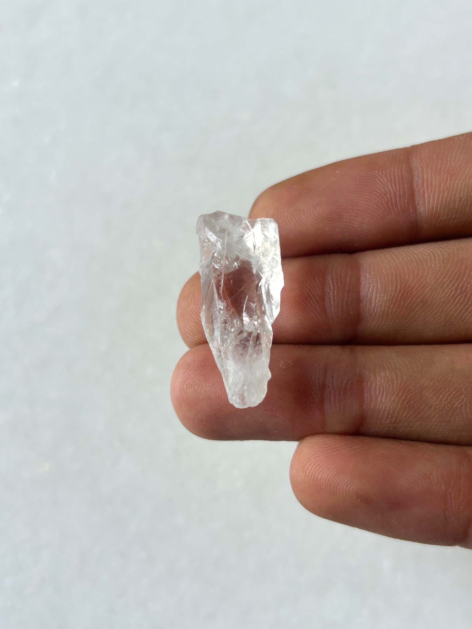 30 mm Rough Clear Quartz Crystal