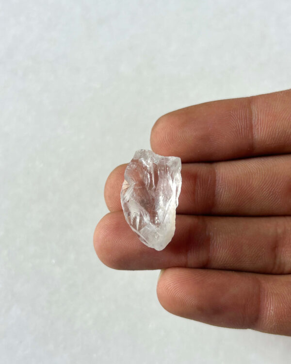 24 mm Raw Clear Quartz for Jewelry Making