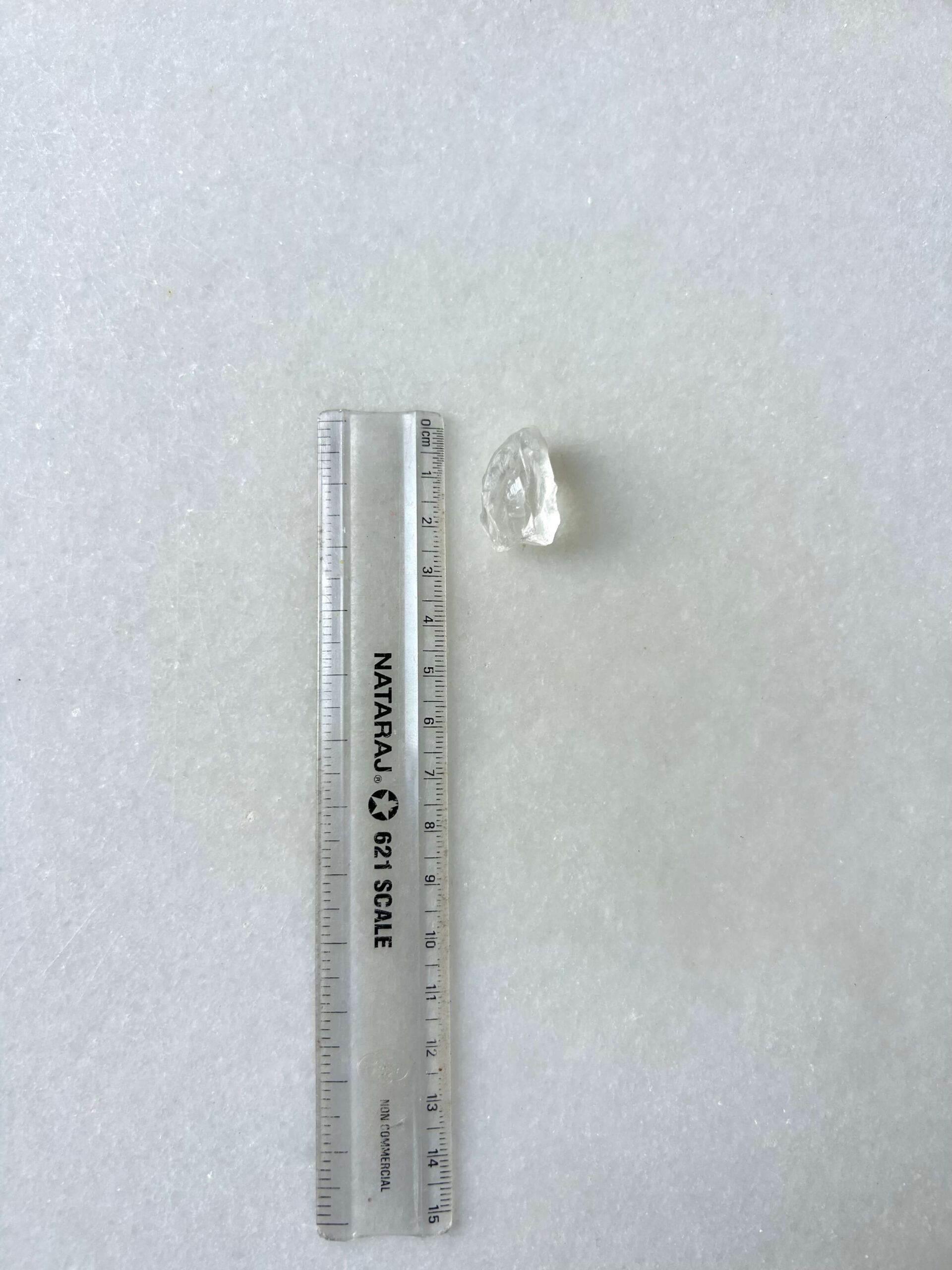 24 mm Raw Clear Quartz for Jewelry Making - Image 2