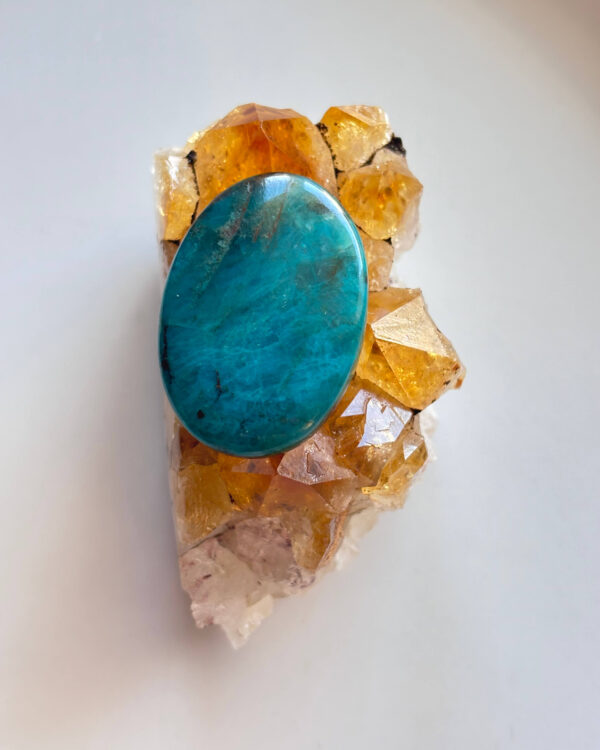 31mm Shattuckite Stone for Custom Jewellery