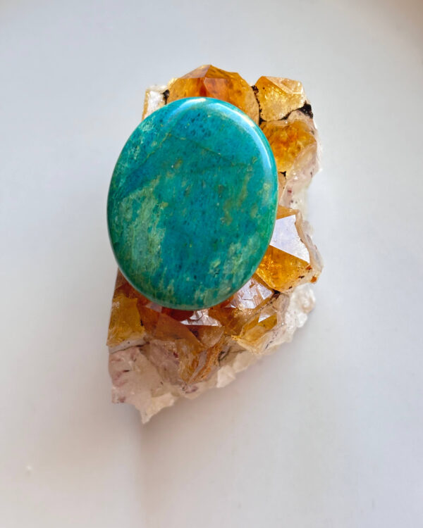 34mm Shattuckite Gemstone for Wire Wrapped Designs