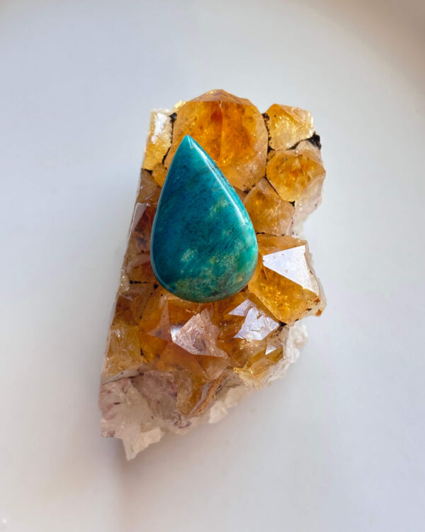 27mm Shattuckite Gemstone for Pendant Designs