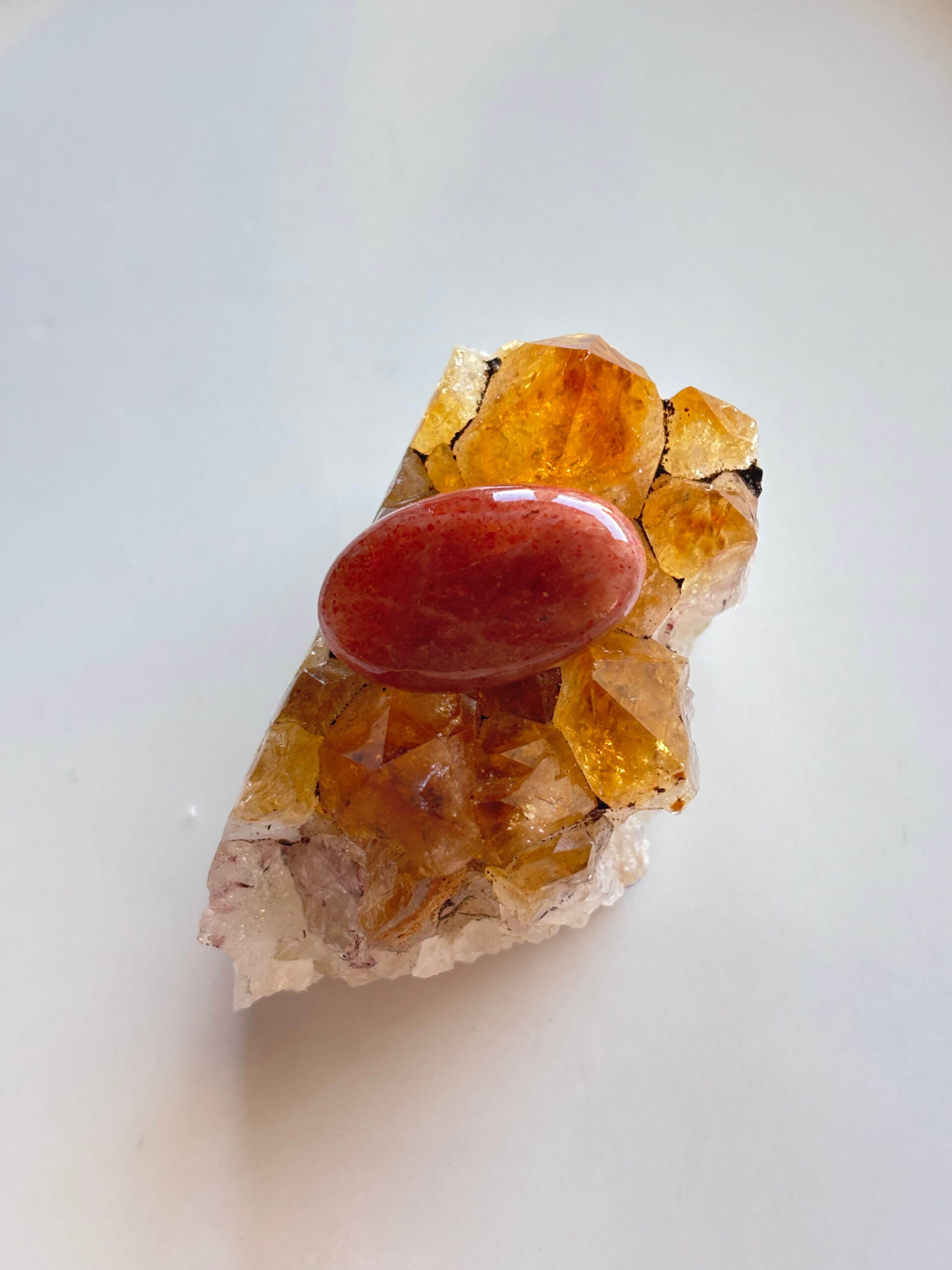 27mm Sunstone Stone for Custom Jewellery