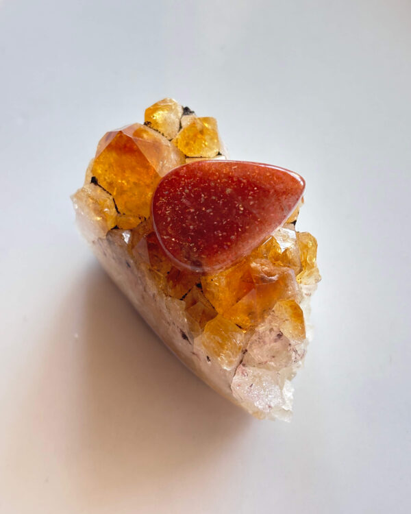 30mm Sunstone Stone for Creative Jewellery