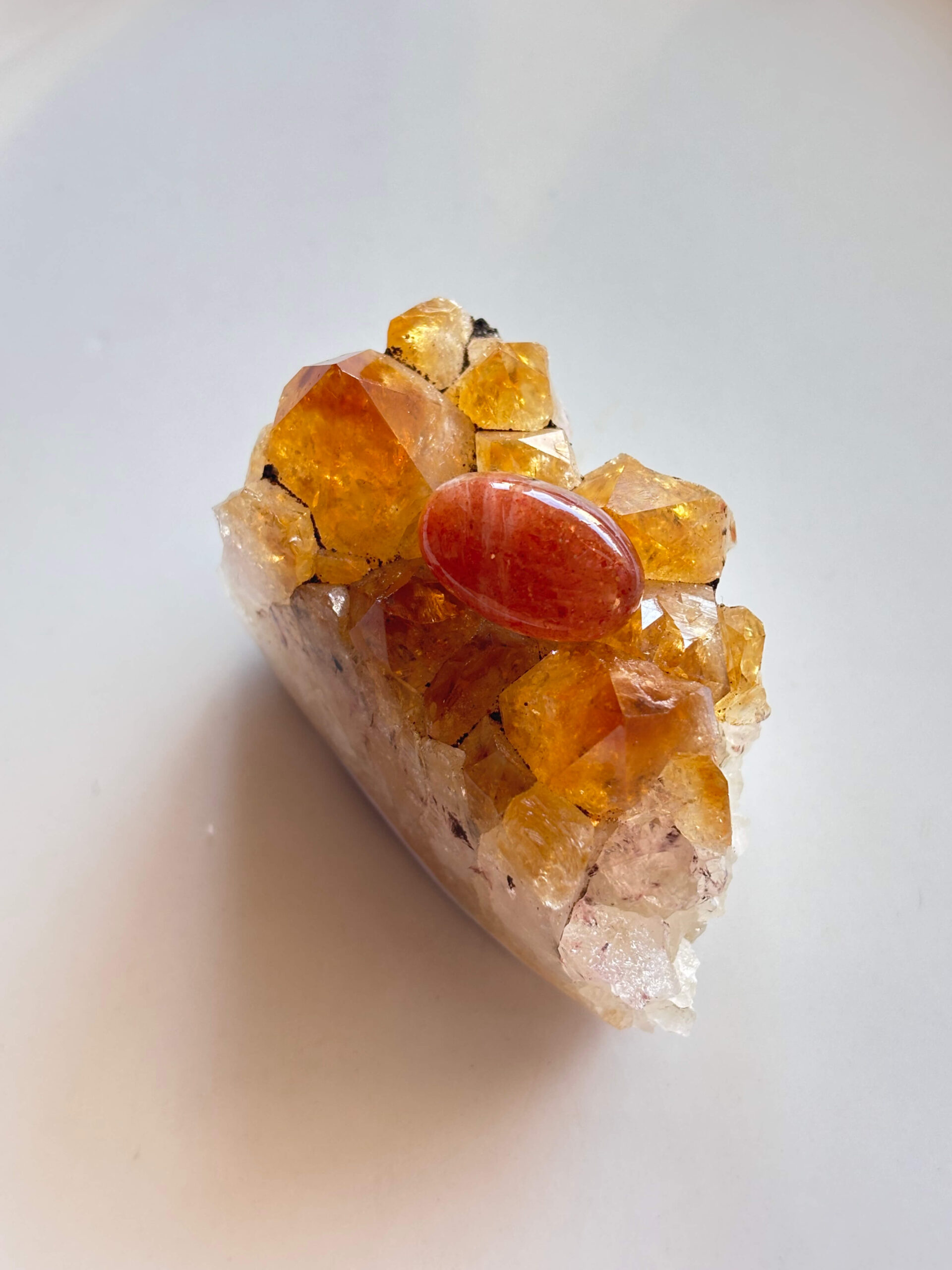 19mm Sunstone Gemstone for Pendant Designs