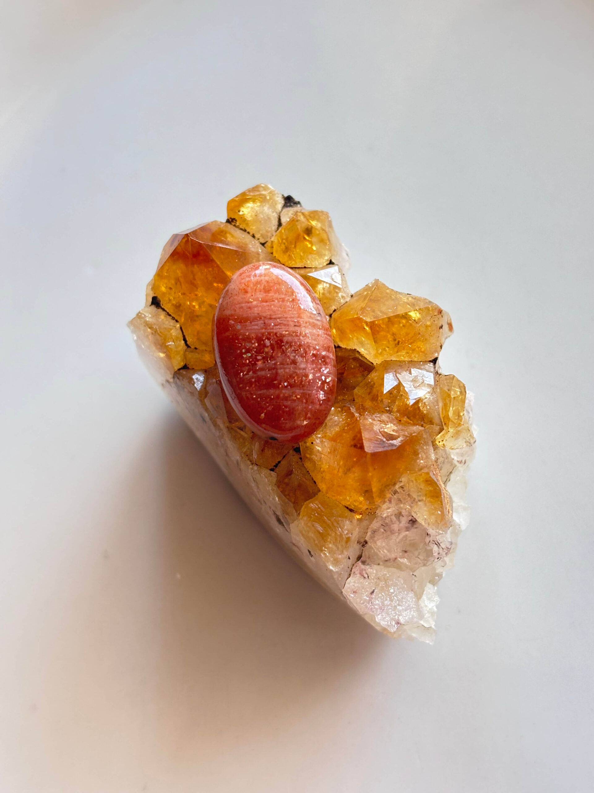 24mm Sunstone Stone for Wire Wrapping