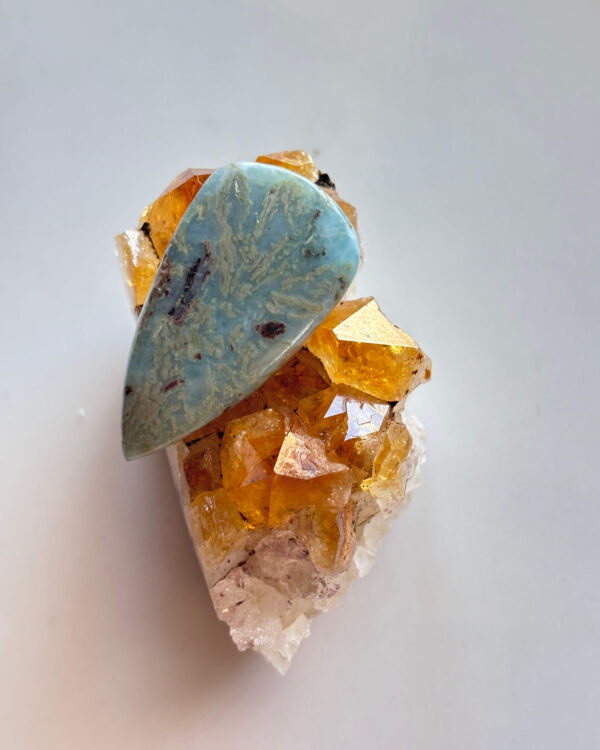40mm Larimar Gemstone for Jewellery Making