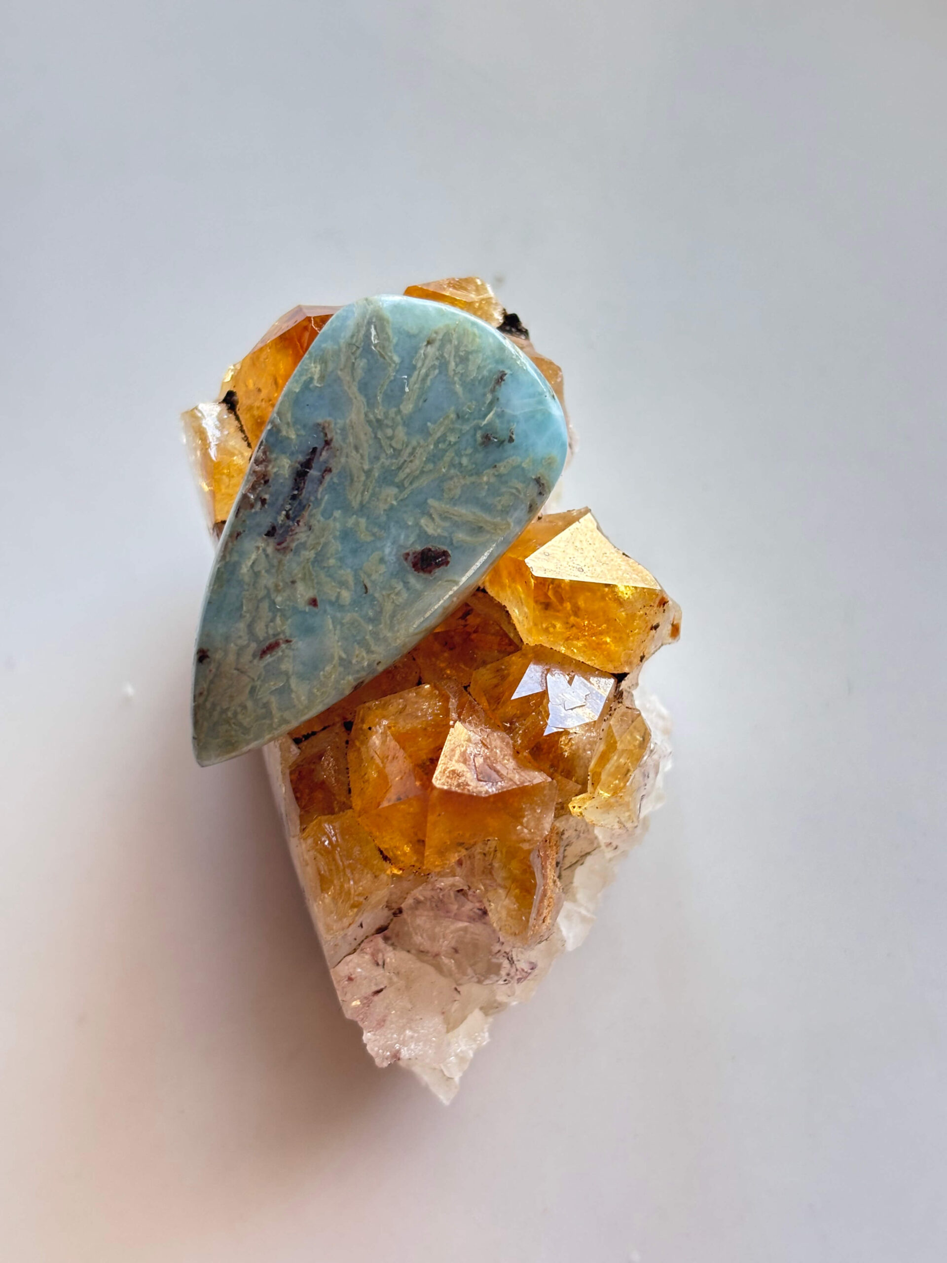 40mm Larimar Gemstone for Jewellery Making