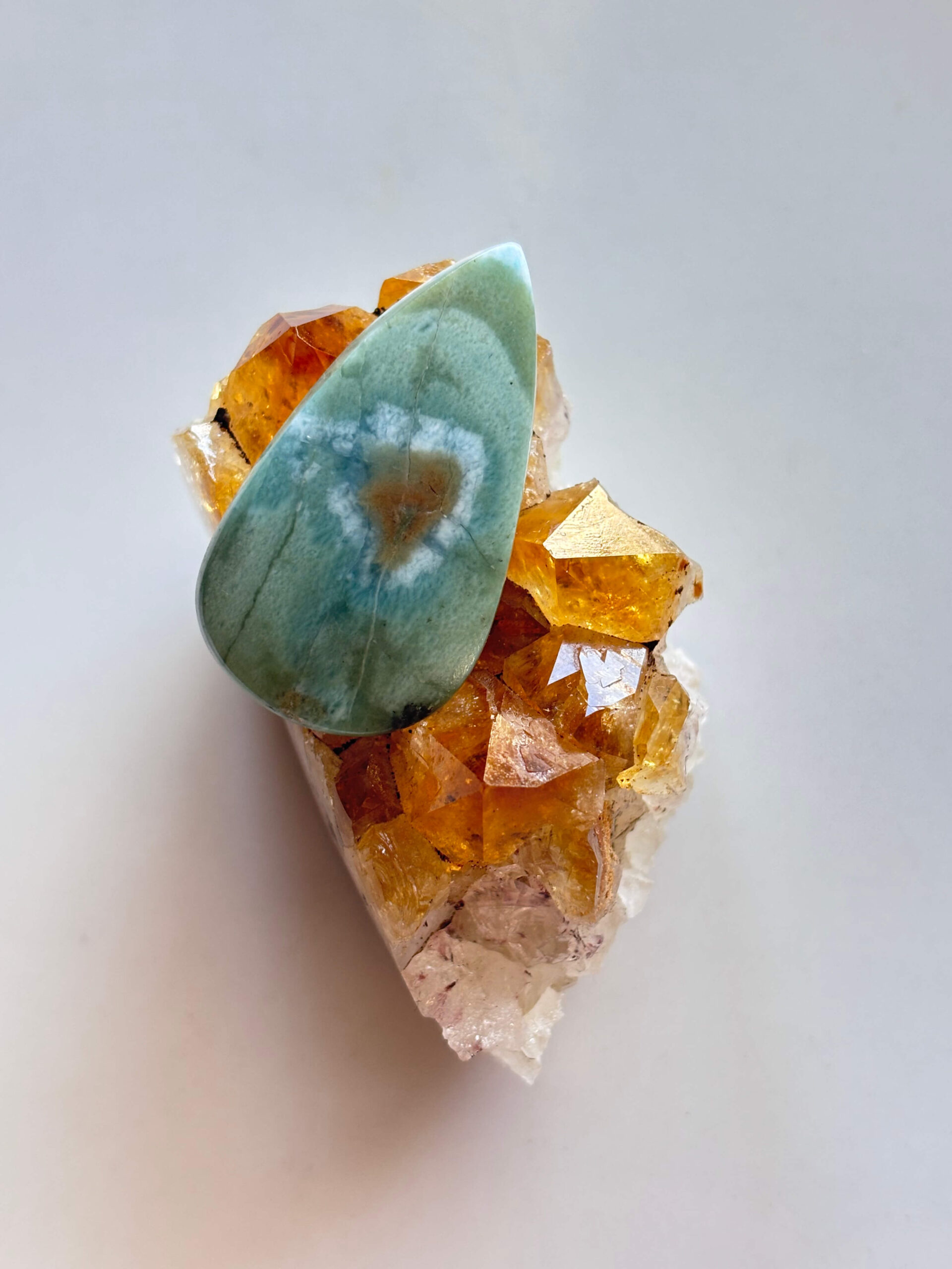 40mm Larimar Gemstone for Handmade Designs