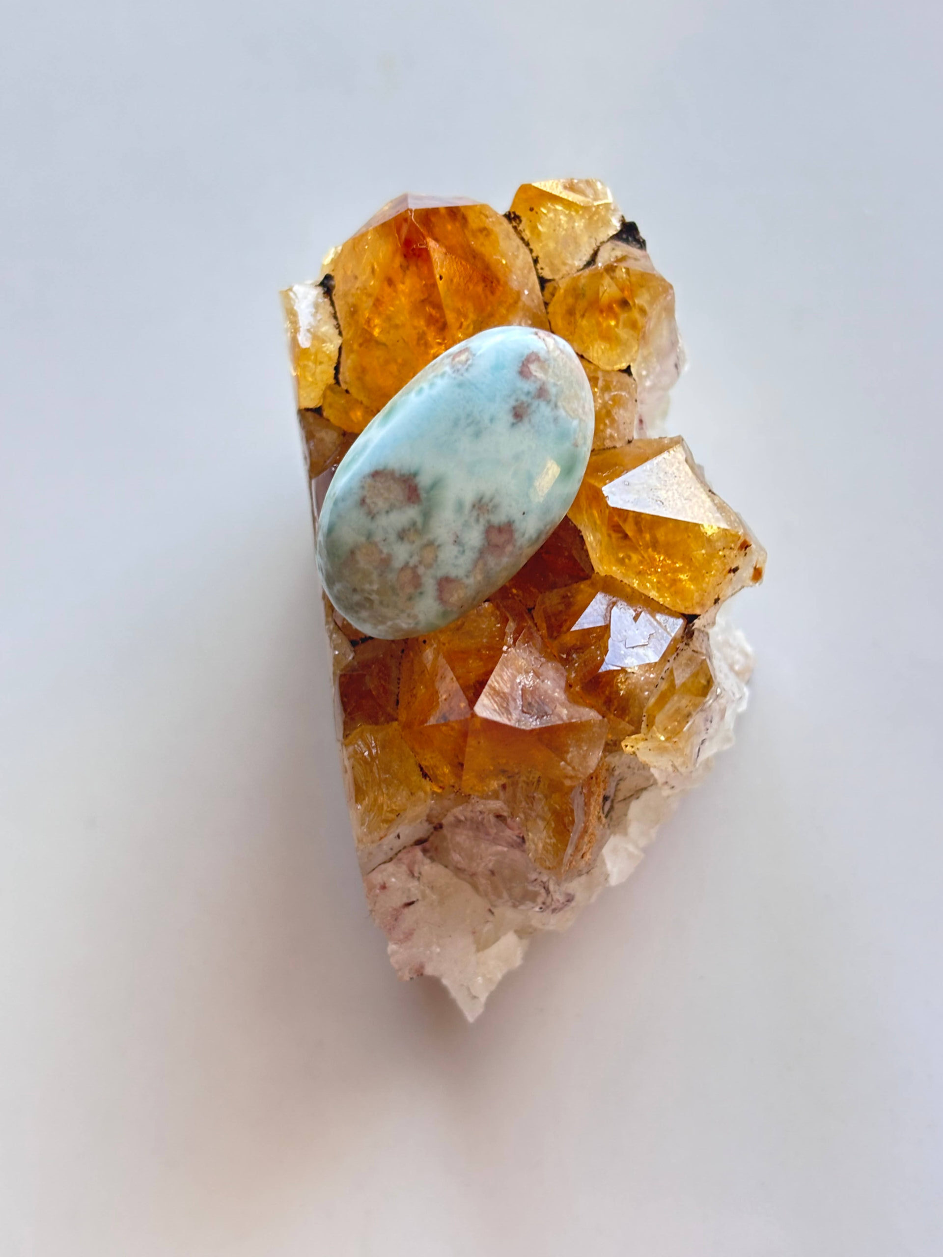 26mm Larimar Stone for Macramé