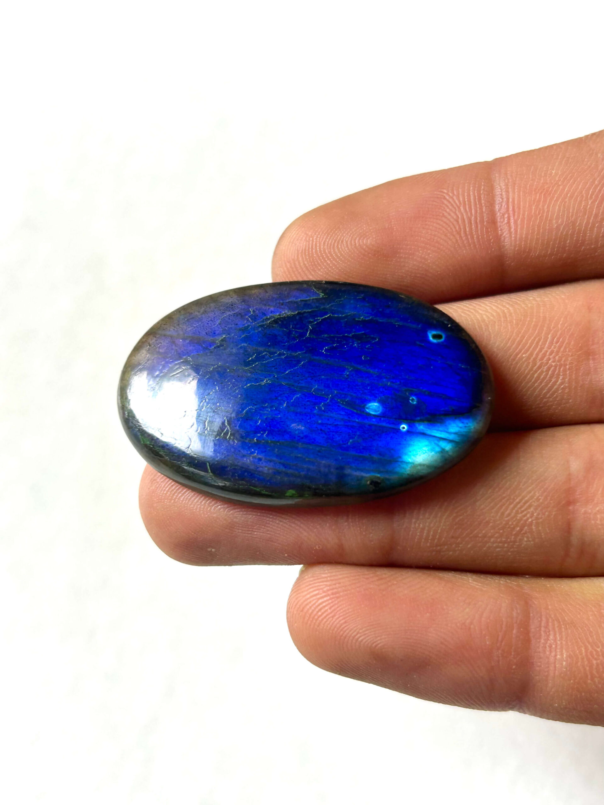 42 mm Blue Labradorite Cabochon