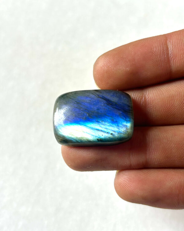 28 mm Blue Labradorite for Macrame