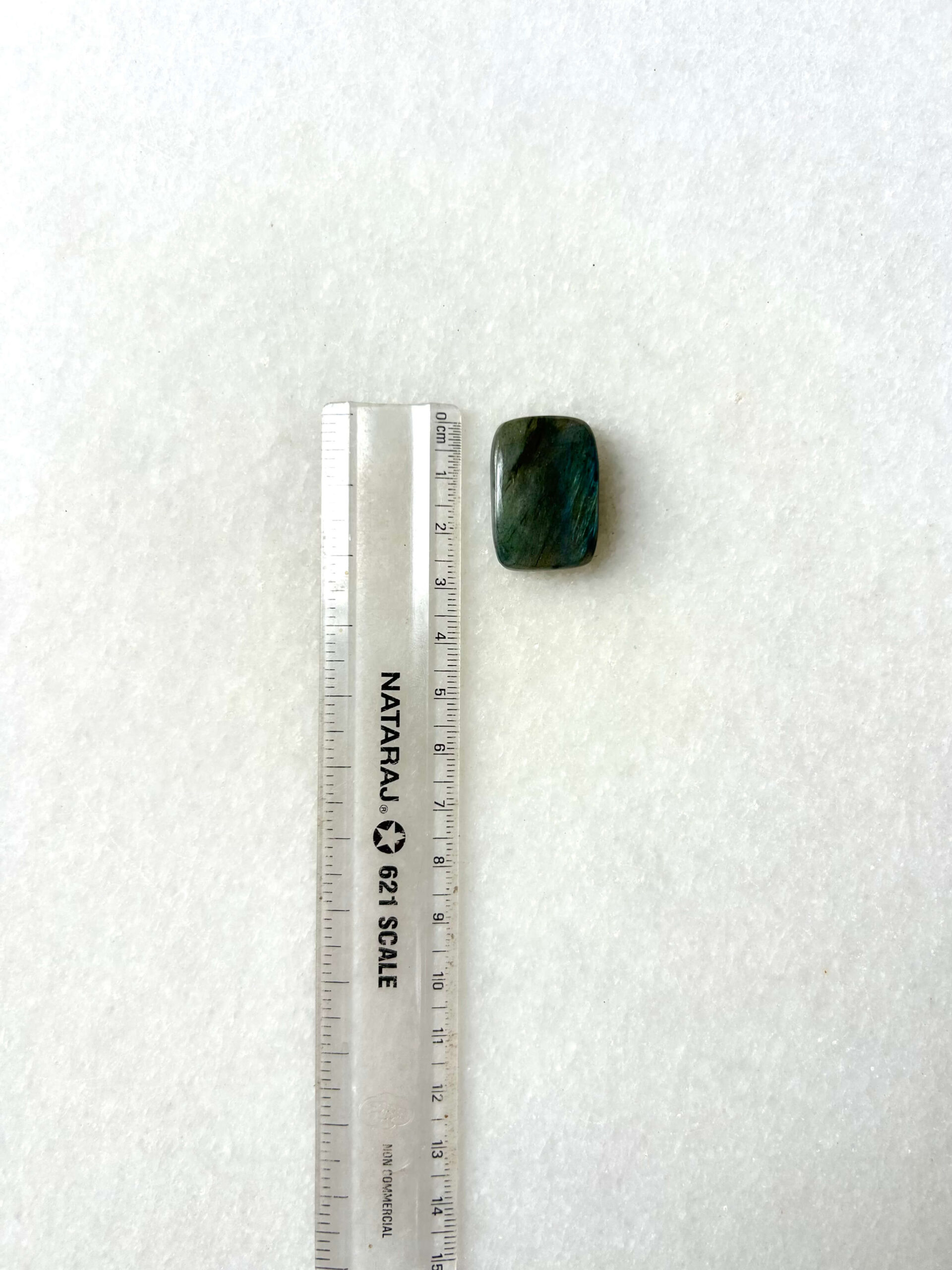 28 mm Blue Labradorite for Macrame - Image 2