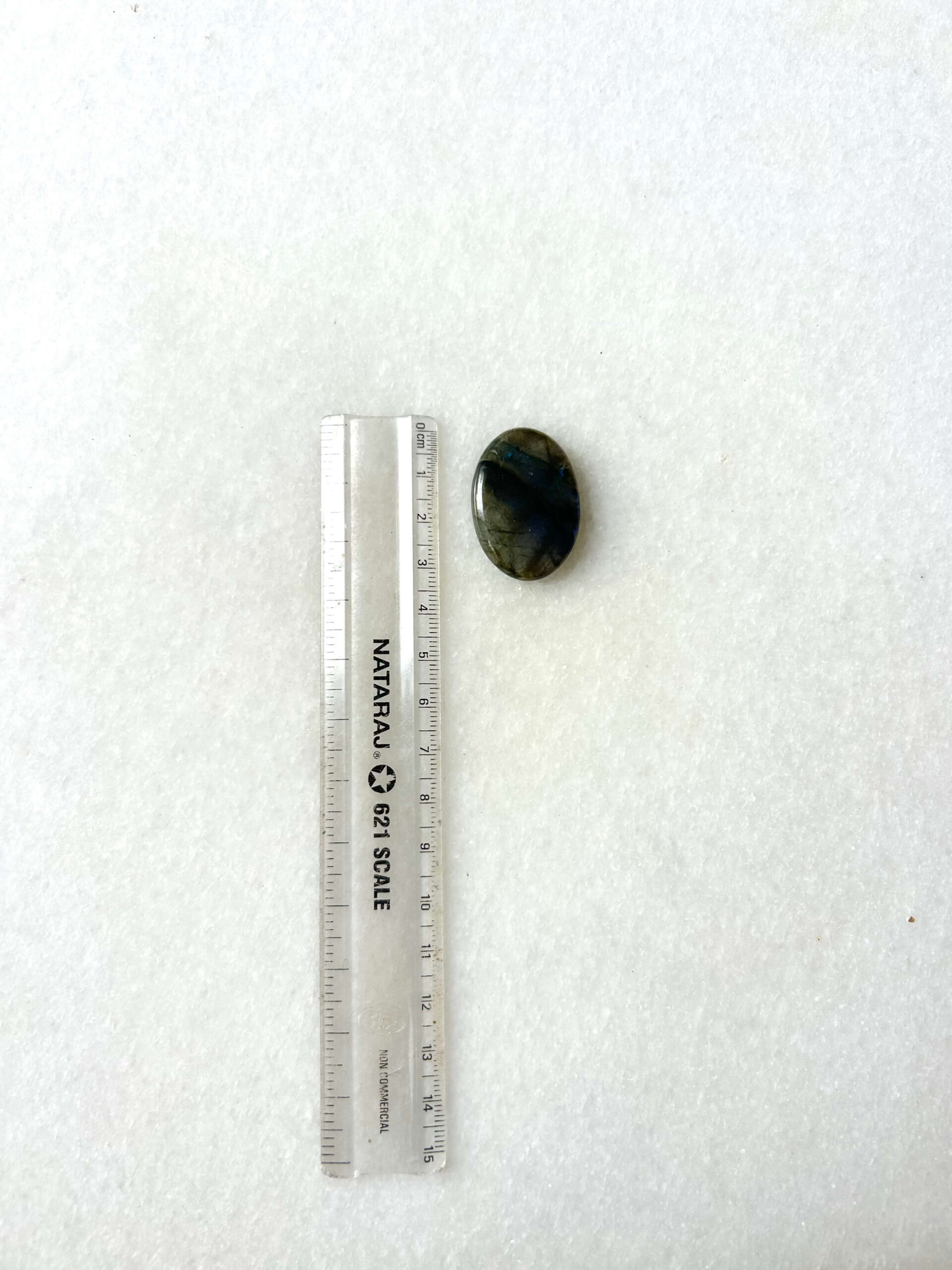 34 mm Blue Labradorite Cabochon - Image 2