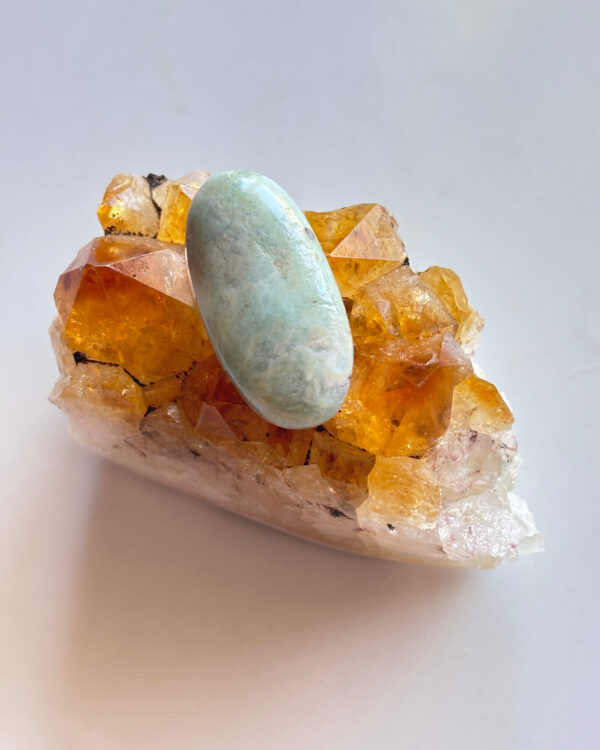 30mm Larimar Stone for Jewellery Projects